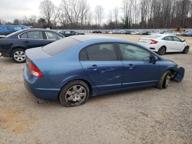 2HGFA1F5XBH533537 - 2011 HONDA CIVIC LX BLUE photo 3