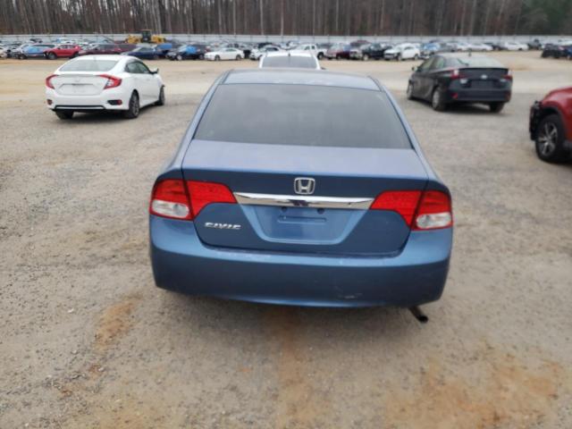 2HGFA1F5XBH533537 - 2011 HONDA CIVIC LX BLUE photo 6