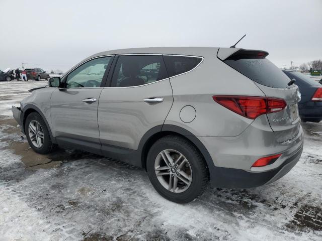 5XYZTDLB0JG564729 - 2018 HYUNDAI SANTA FE S GRAY photo 2