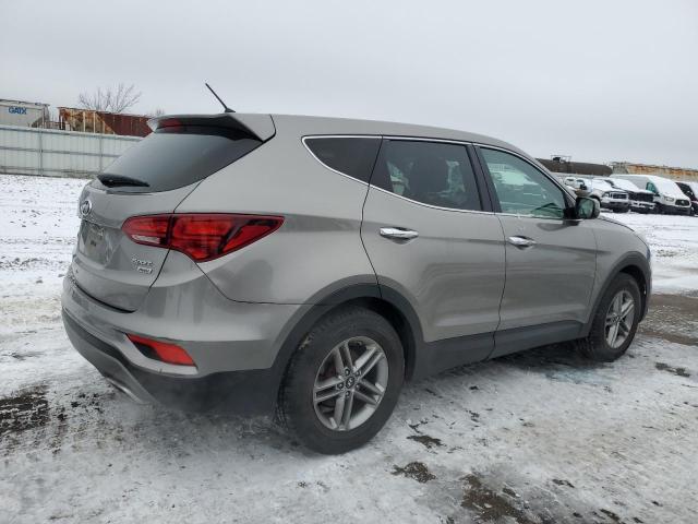 5XYZTDLB0JG564729 - 2018 HYUNDAI SANTA FE S GRAY photo 3