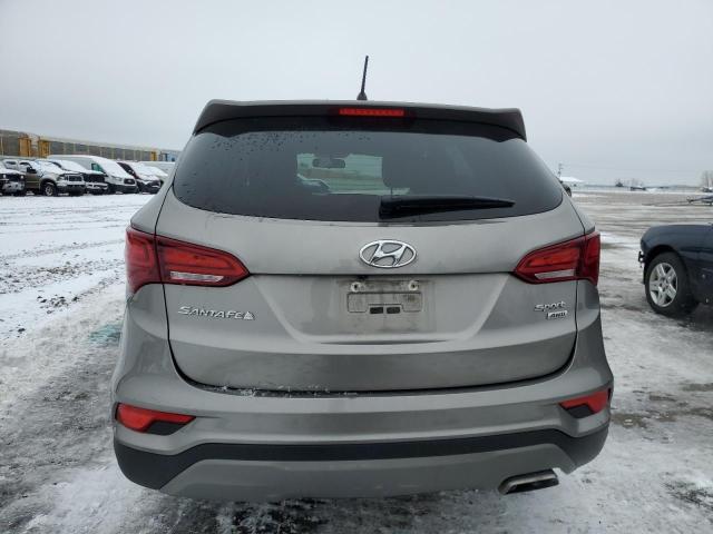 5XYZTDLB0JG564729 - 2018 HYUNDAI SANTA FE S GRAY photo 6