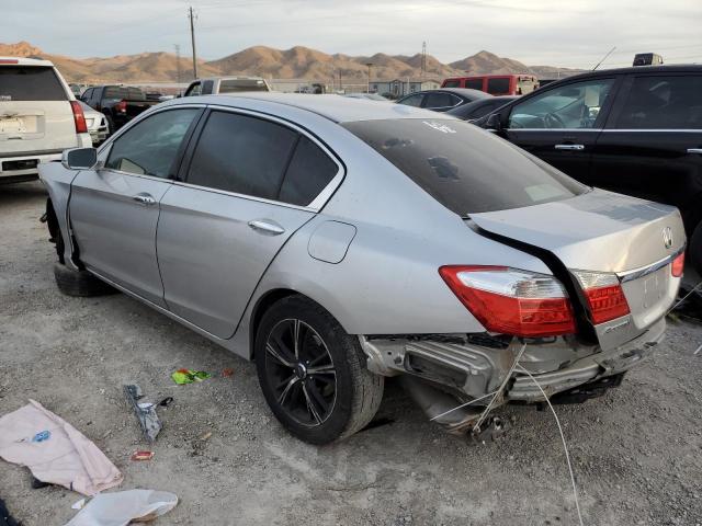 1HGCR3F86EA010441 - 2014 HONDA ACCORD EXL SILVER photo 2