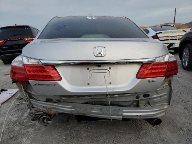 1HGCR3F86EA010441 - 2014 HONDA ACCORD EXL SILVER photo 6