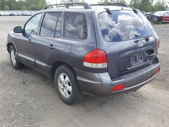 KM8SC13D65U936267 - 2005 HYUNDAI SANTA FE GLS  photo 3