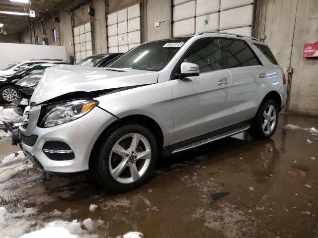 4JGDA5HB9JB065979 - 2018 MERCEDES-BENZ GLE 350 4MATIC SILVER photo 1