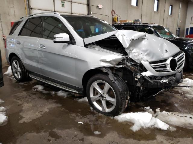 4JGDA5HB9JB065979 - 2018 MERCEDES-BENZ GLE 350 4MATIC SILVER photo 4