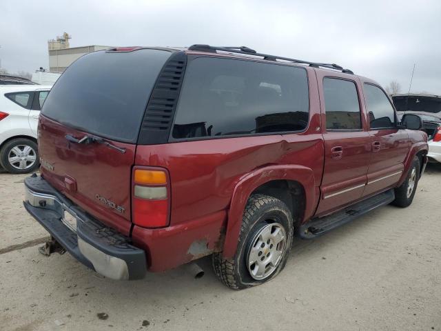 1GNFK16Z62J258110 - 2002 CHEVROLET SUBURBAN K1500 MAROON photo 3