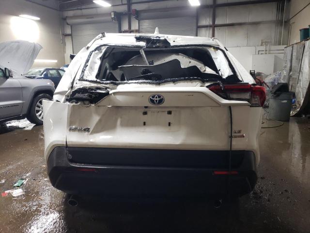 JTMLWRFV9KD008435 - 2019 TOYOTA RAV4 LE WHITE photo 6