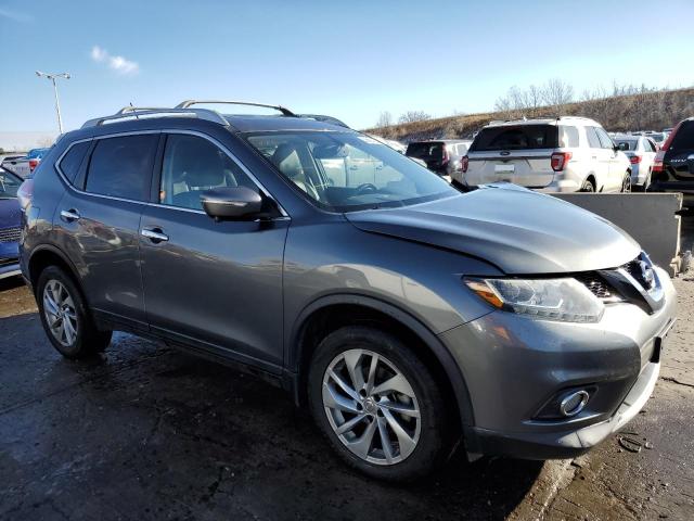 5N1AT2MV6FC761650 - 2015 NISSAN ROGUE S GRAY photo 4