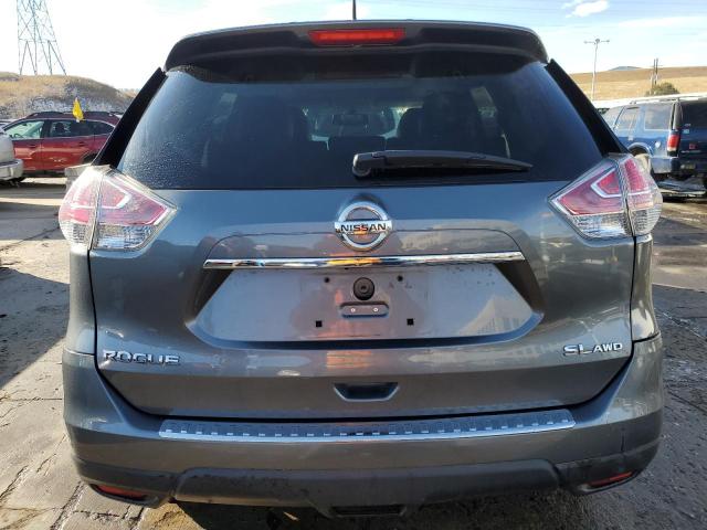 5N1AT2MV6FC761650 - 2015 NISSAN ROGUE S GRAY photo 6