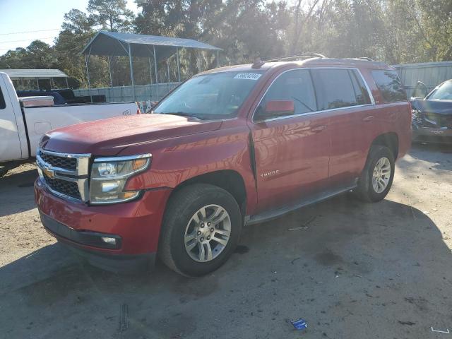 1GNSKBKC7FR617915 - 2015 CHEVROLET TAHOE K1500 LT RED photo 1