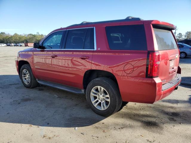 1GNSKBKC7FR617915 - 2015 CHEVROLET TAHOE K1500 LT RED photo 2