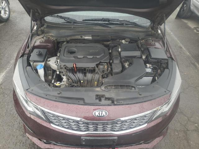 5XXGT4L34KG334049 - 2019 KIA OPTIMA LX BURGUNDY photo 11