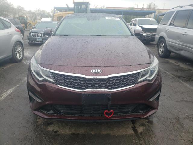 5XXGT4L34KG334049 - 2019 KIA OPTIMA LX BURGUNDY photo 5