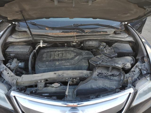5FRYD3H45EB008019 - 2014 ACURA MDX TECHNOLOGY GRAY photo 12