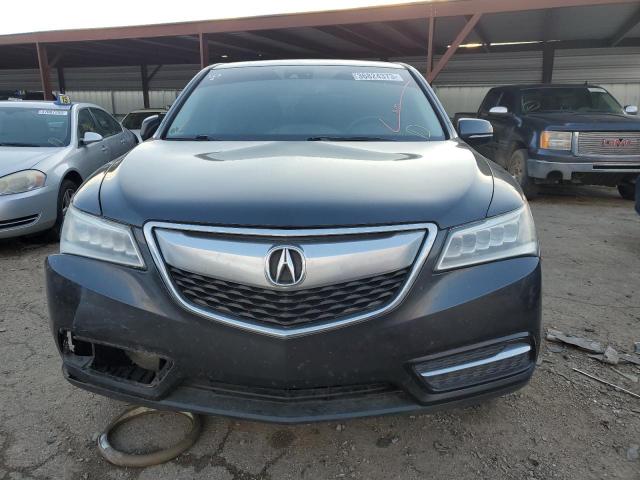 5FRYD3H45EB008019 - 2014 ACURA MDX TECHNOLOGY GRAY photo 5