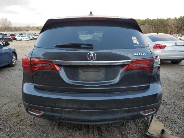 5FRYD3H45EB008019 - 2014 ACURA MDX TECHNOLOGY GRAY photo 6