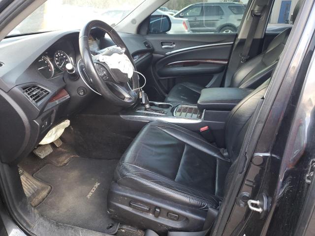 5FRYD3H45EB008019 - 2014 ACURA MDX TECHNOLOGY GRAY photo 7