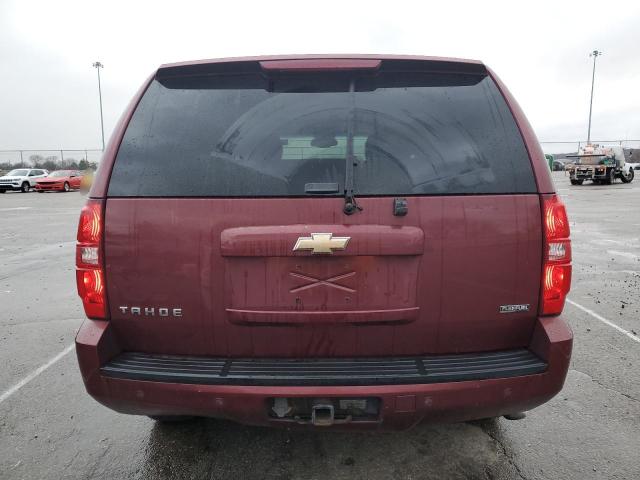 1GNFK13078J156409 - 2008 CHEVROLET TAHOE K1500 RED photo 6