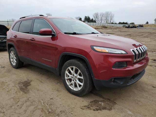 1C4PJMCS7GW283200 - 2016 JEEP CHEROKEE LATITUDE BURGUNDY photo 4