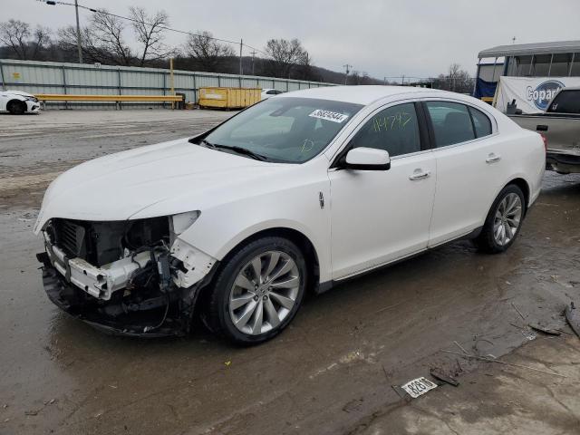 1LNHL9DK5DG605554 - 2013 LINCOLN MKS WHITE photo 1