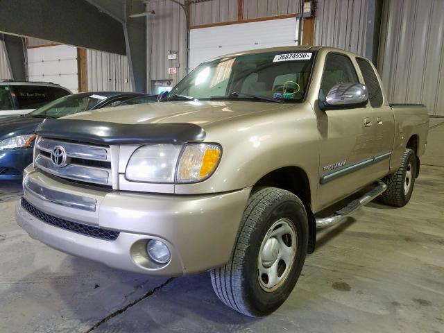 5TBRN34143S387286 - 2003 TOYOTA TUNDRA ACCESS CAB SR5  photo 2