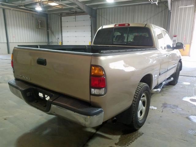 5TBRN34143S387286 - 2003 TOYOTA TUNDRA ACCESS CAB SR5  photo 4