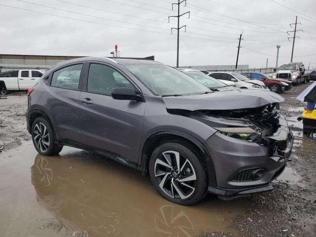 3CZRU6H11KG718631 - 2019 HONDA HR-V SPORT GRAY photo 1