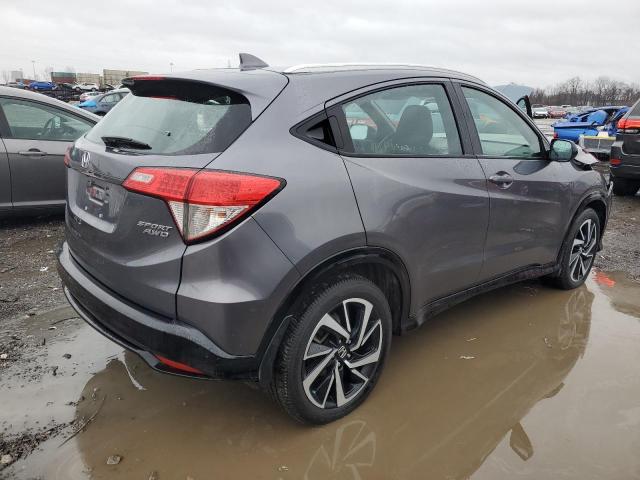 3CZRU6H11KG718631 - 2019 HONDA HR-V SPORT GRAY photo 4