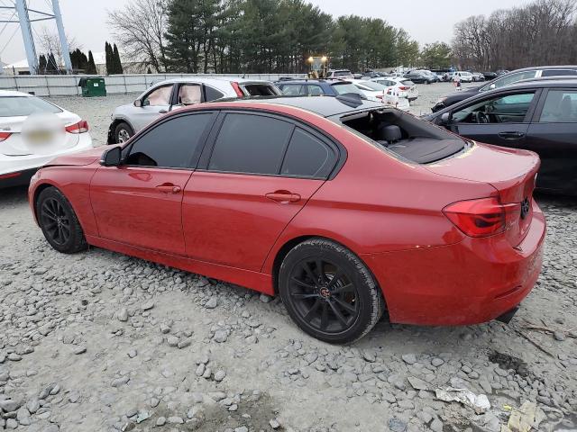 WBA8A3C5XGK551248 - 2016 BMW 320 XI RED photo 2