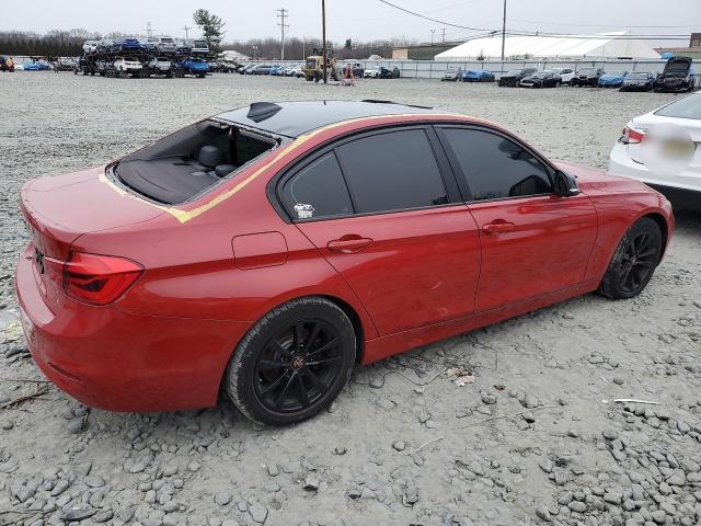 WBA8A3C5XGK551248 - 2016 BMW 320 XI RED photo 3