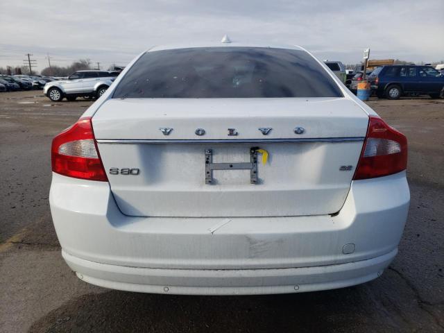 YV1AS982X91093930 - 2009 VOLVO S80 3.2 WHITE photo 6