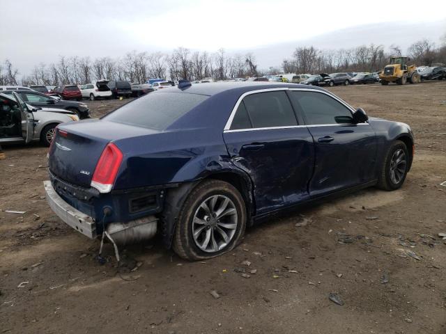 2C3CCAAG2FH772661 - 2015 CHRYSLER 300 LIMITED BLUE photo 3