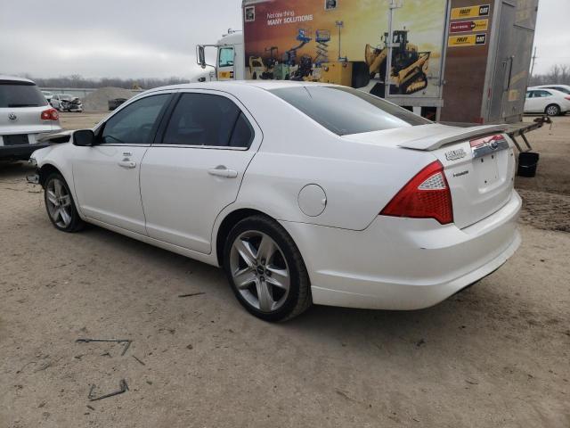 3FAHP0JA0BR196679 - 2011 FORD FUSION SEL WHITE photo 2