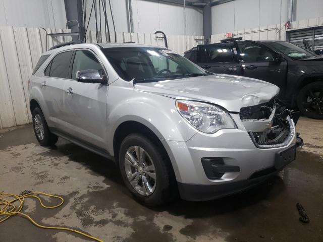 1GNFLFEK8FZ124088 - 2015 CHEVROLET EQUINOX LT SILVER photo 4