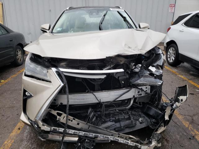 2T2BZMCA8HC113847 - 2017 LEXUS RX 350 BASE BEIGE photo 5