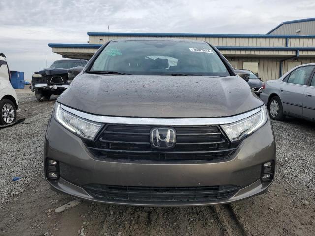 5FNRL6H73NB050502 - 2022 HONDA ODYSSEY EXL GRAY photo 5