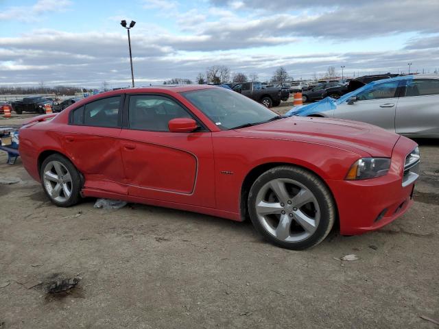 2C3CDXCT8CH107012 - 2012 DODGE CHARGER R/T RED photo 4