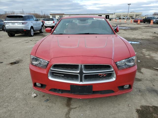 2C3CDXCT8CH107012 - 2012 DODGE CHARGER R/T RED photo 5