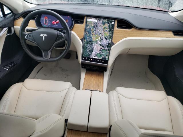 5YJSA1E21JF291519 - 2018 TESLA MODEL S წითელი ფოტო 8