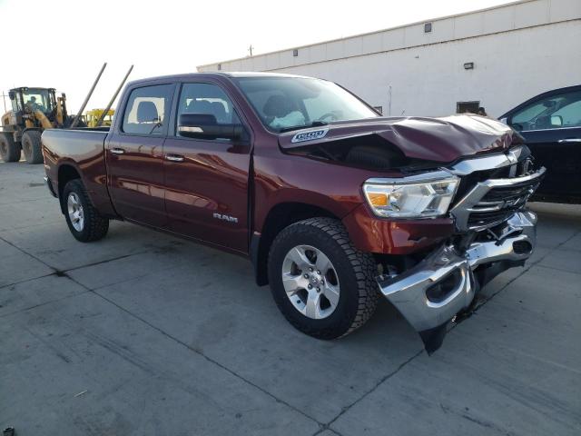 1C6SRFMT6KN732961 - 2019 RAM 1500 BIG HORN/LONE STAR MAROON photo 4