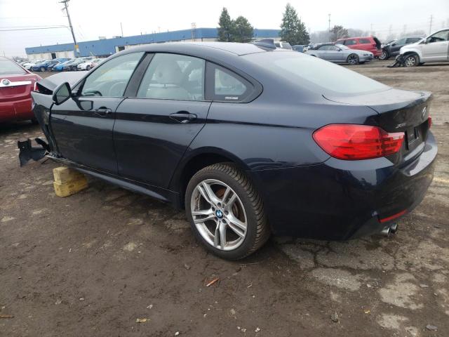 WBA4A7C56FD413599 - 2015 BMW 428 XI GRAN COUPE BLACK photo 2