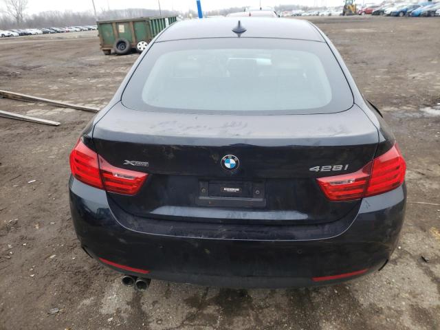 WBA4A7C56FD413599 - 2015 BMW 428 XI GRAN COUPE BLACK photo 6