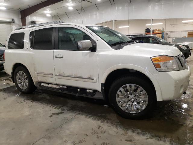 5N1BA0NE4FN618763 - 2015 NISSAN ARMADA PLATINUM WHITE photo 4