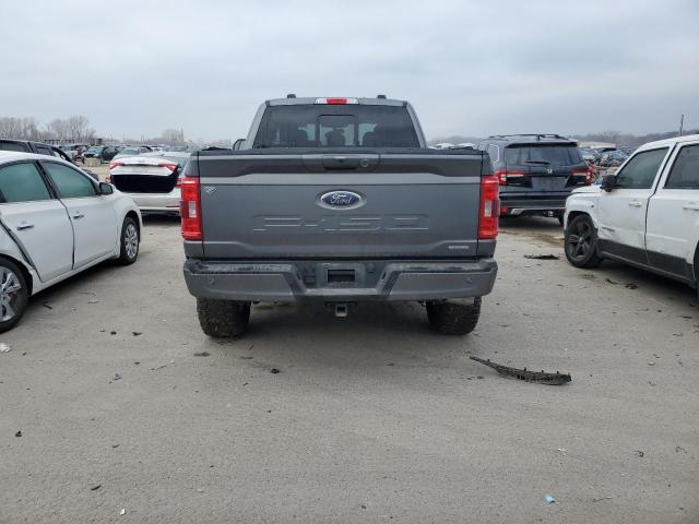 1FTFW1E81NFB23906 - 2022 FORD F150 SUPERCREW GRAY photo 6