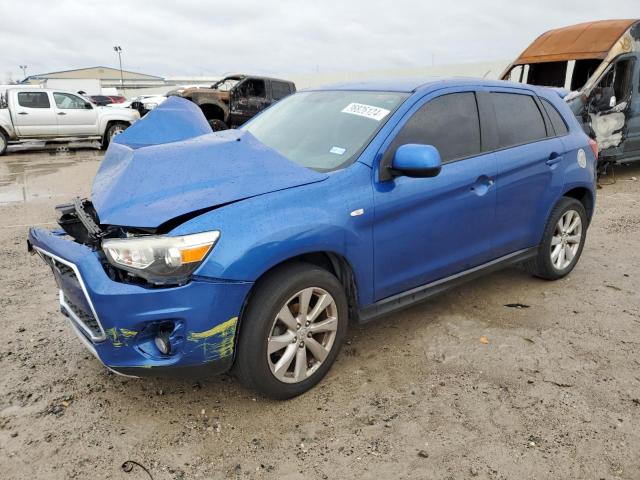 4A4AP3AU0FE032180 - 2015 MITSUBISHI OUTLANDER ES BLUE photo 1