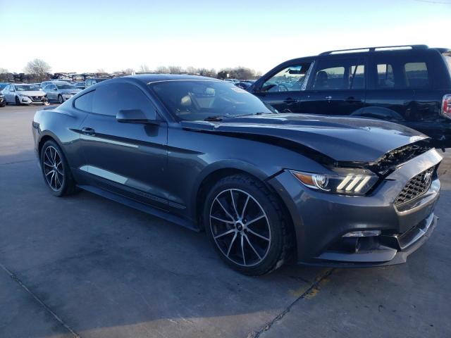 1FA6P8TH0H5358645 - 2017 FORD MUSTANG CHARCOAL photo 4