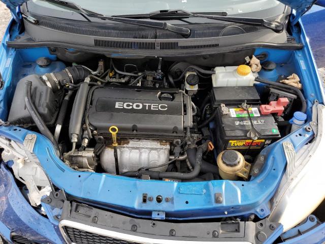 KL1TD6DE2BB137417 - 2011 CHEVROLET AVEO LS 蓝色 照片 11