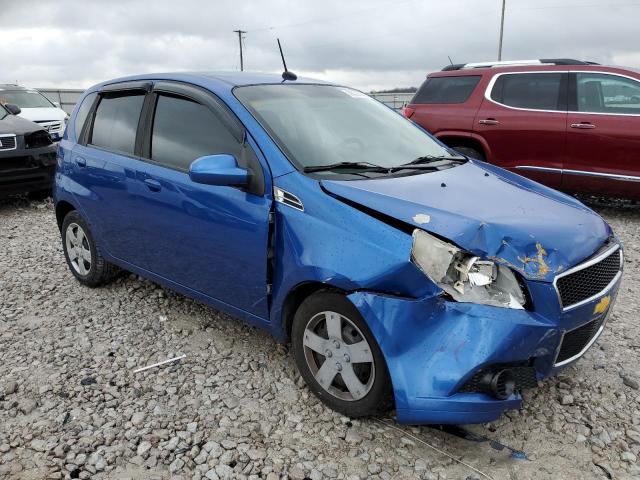 KL1TD6DE2BB137417 - 2011 CHEVROLET AVEO LS 蓝色 照片 4