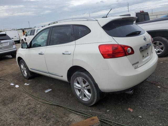 JN8AS5MT7DW008183 - 2013 NISSAN ROGUE S WHITE photo 2